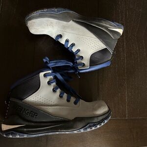 Avenger Work Boots Reaction Mid Grey‎ Blue Anti Skid Warehouse Men’s Size 9